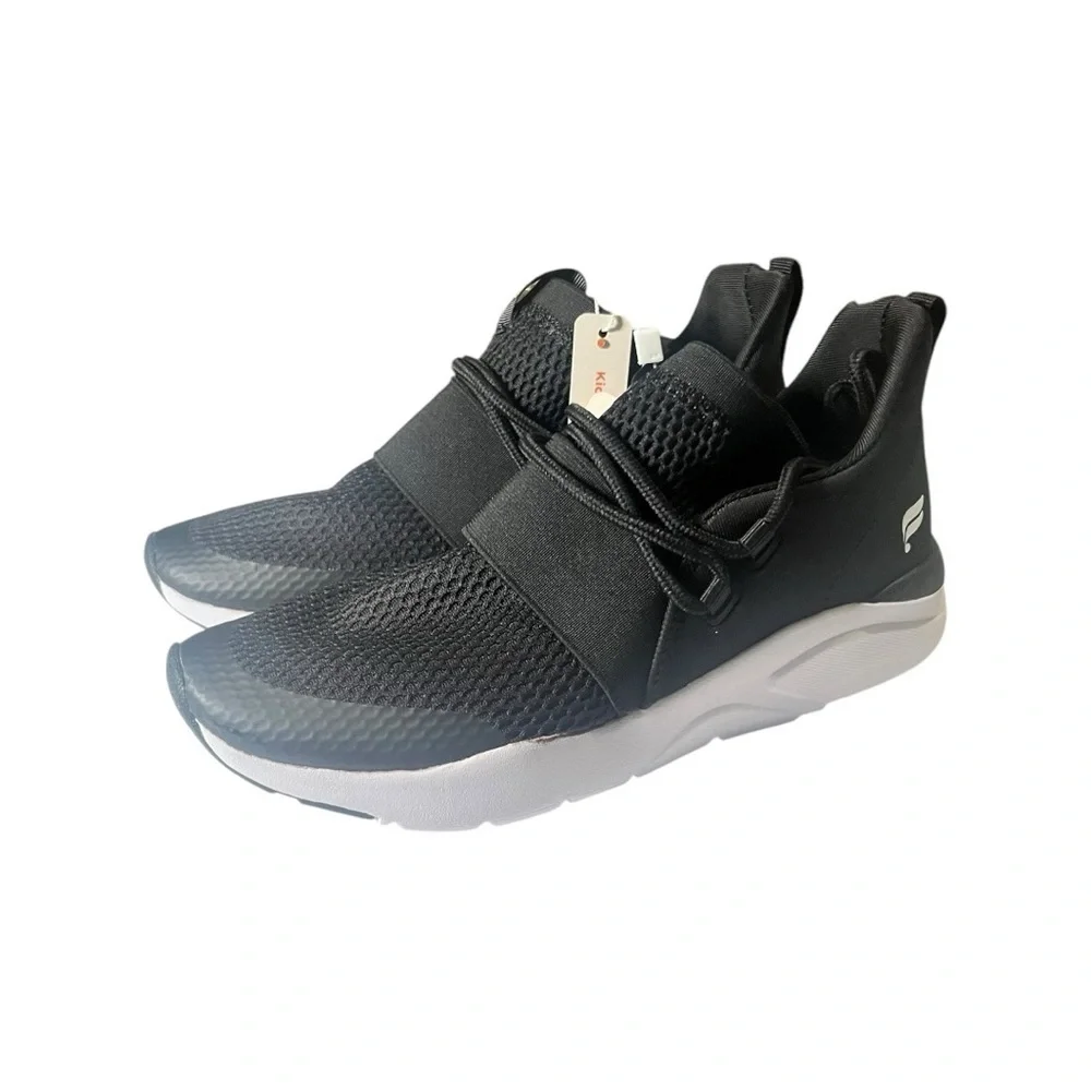 NEW Fabletics Black Athletic Slip-On Shoes Sz 6 1/2